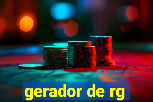 gerador de rg